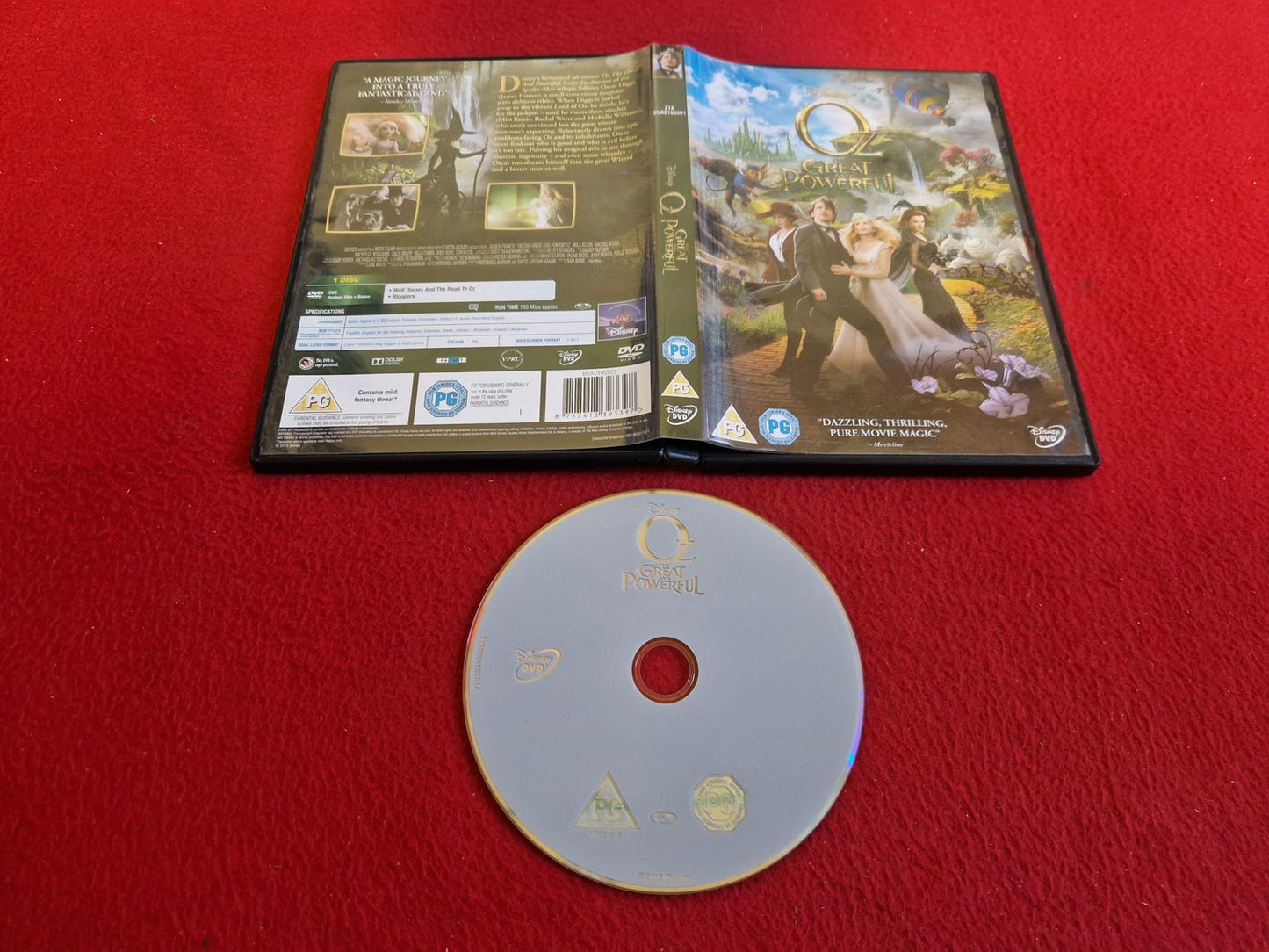 OZ THE GREAT AND POWERFUL DVD
