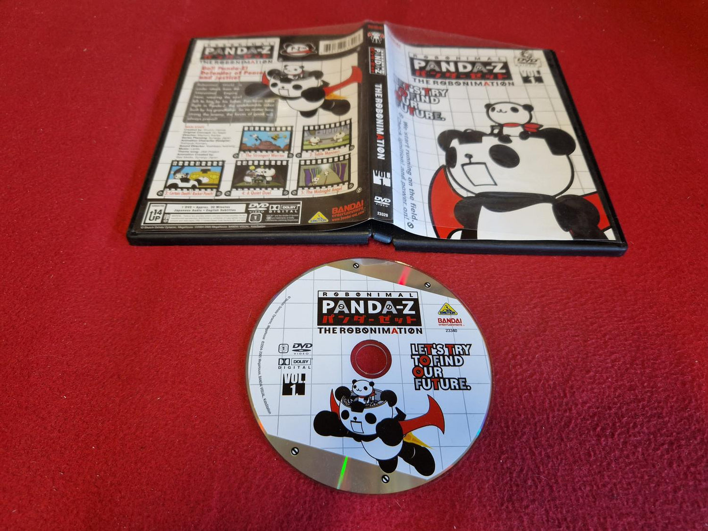 PANDA-Z THE ROBONIMATION till DVD