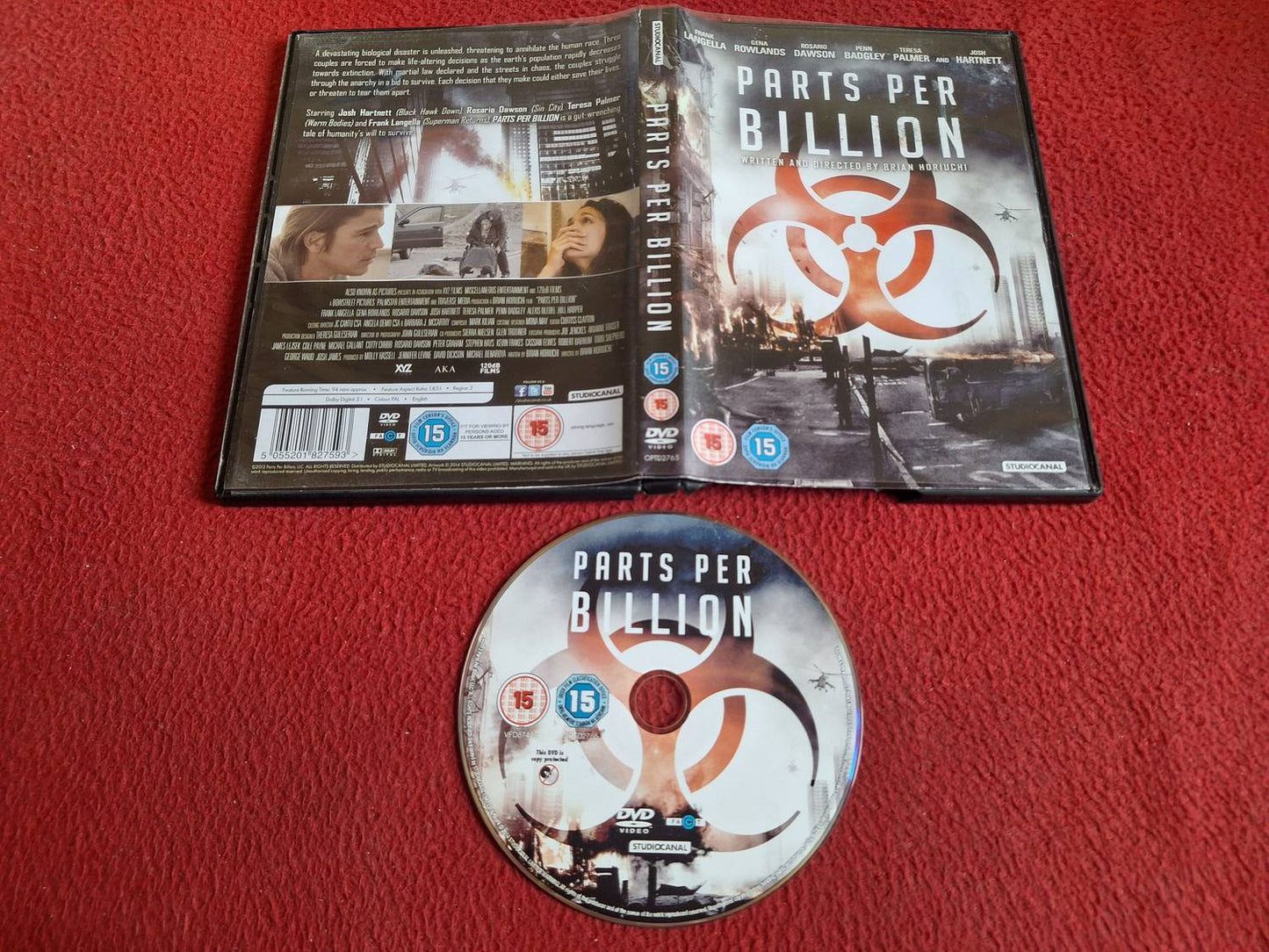 PARTS PER BILLION DVD