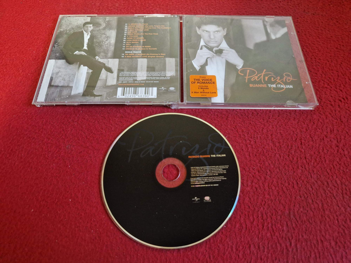 PATRIZIO BUANNE THE ITALIAN CD
