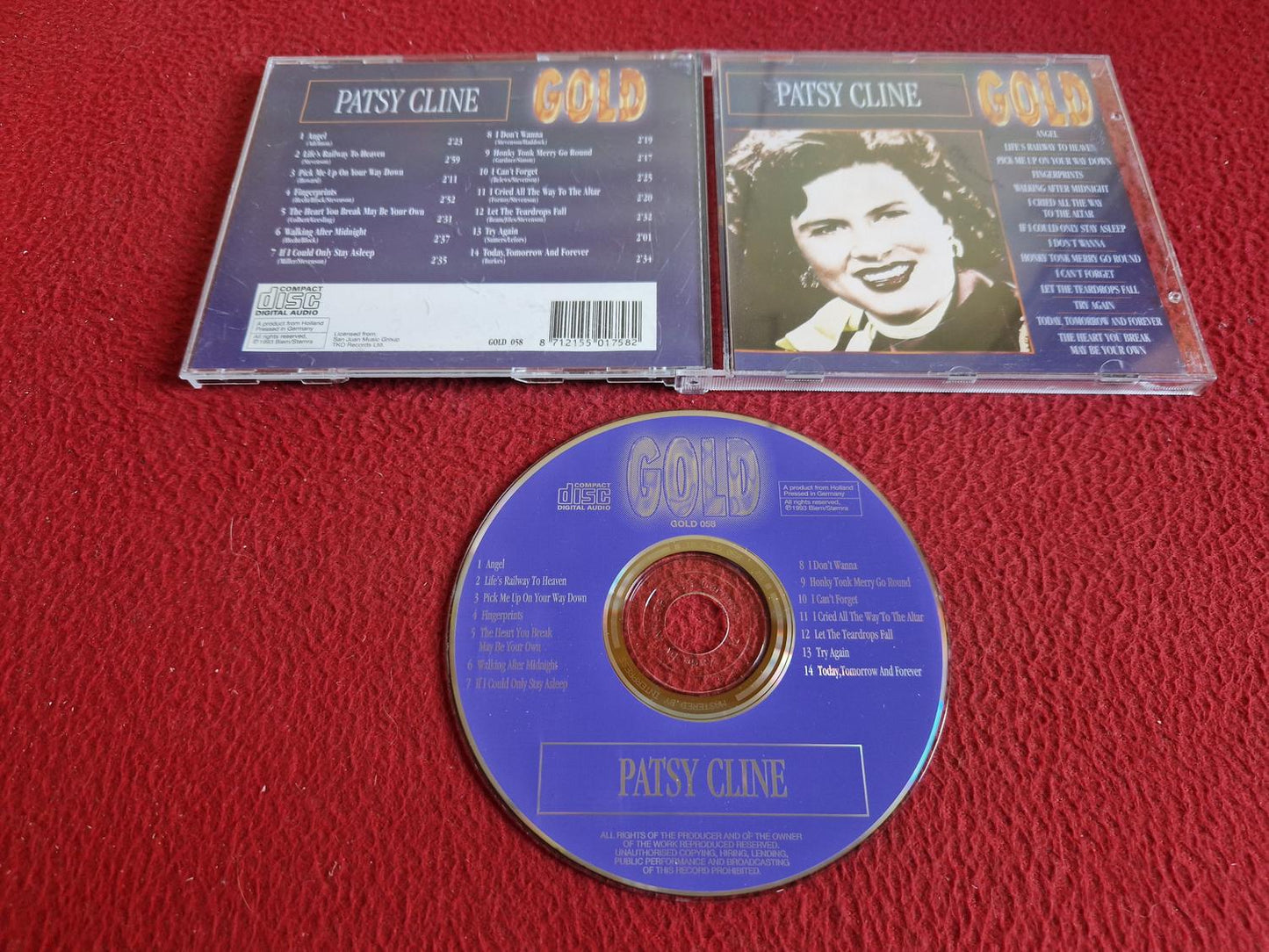 PATSY CLINE GOLD CD