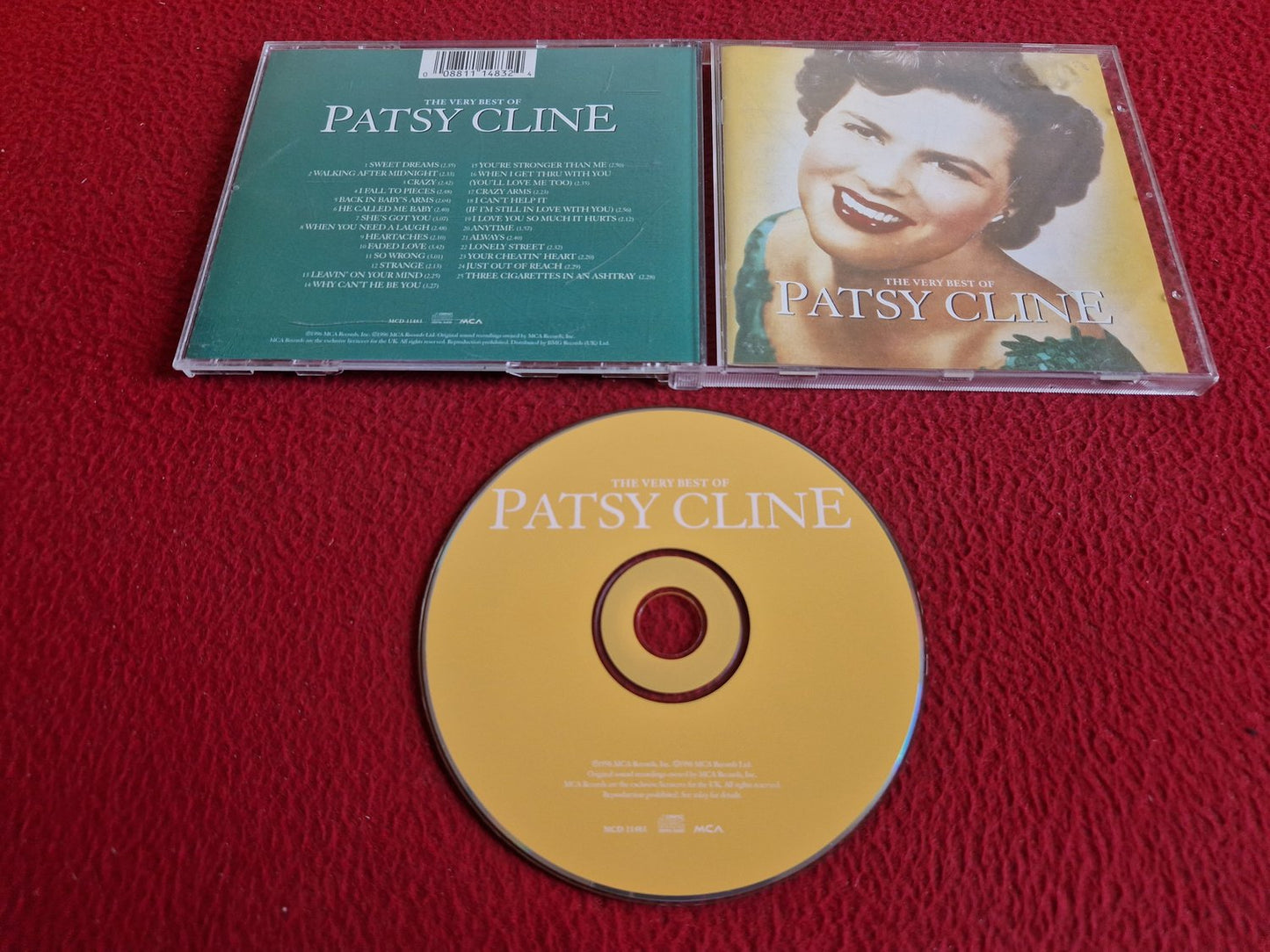 PATSY CLINE THE VERY BEST OF CD