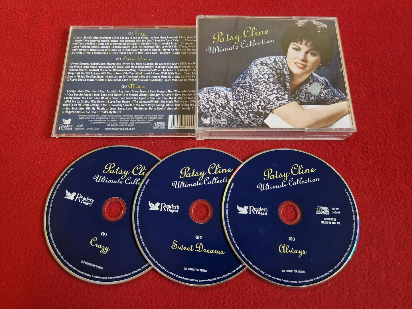 PATSY CLINE ULTIMATE COLLECTION CD BOX