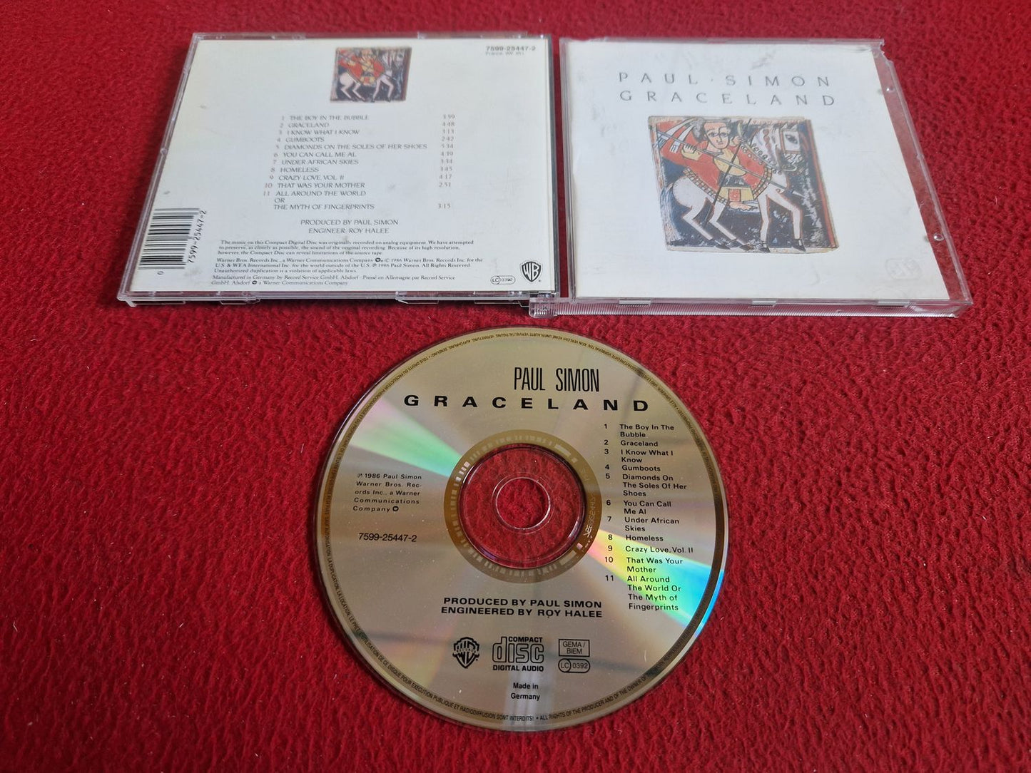 PAUL SIMON GRACELAND CD