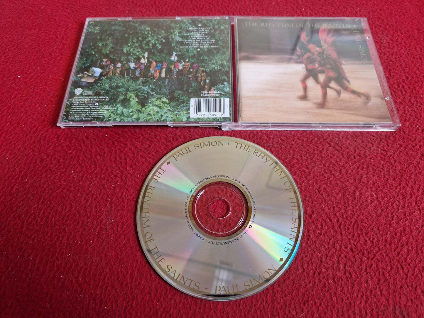 PAUL SIMON THE RHYTHM OF THE SAINTS CD