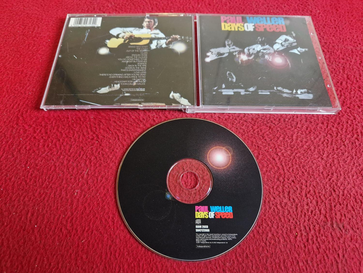 PAUL WELLER DAYS OF SPEED CD
