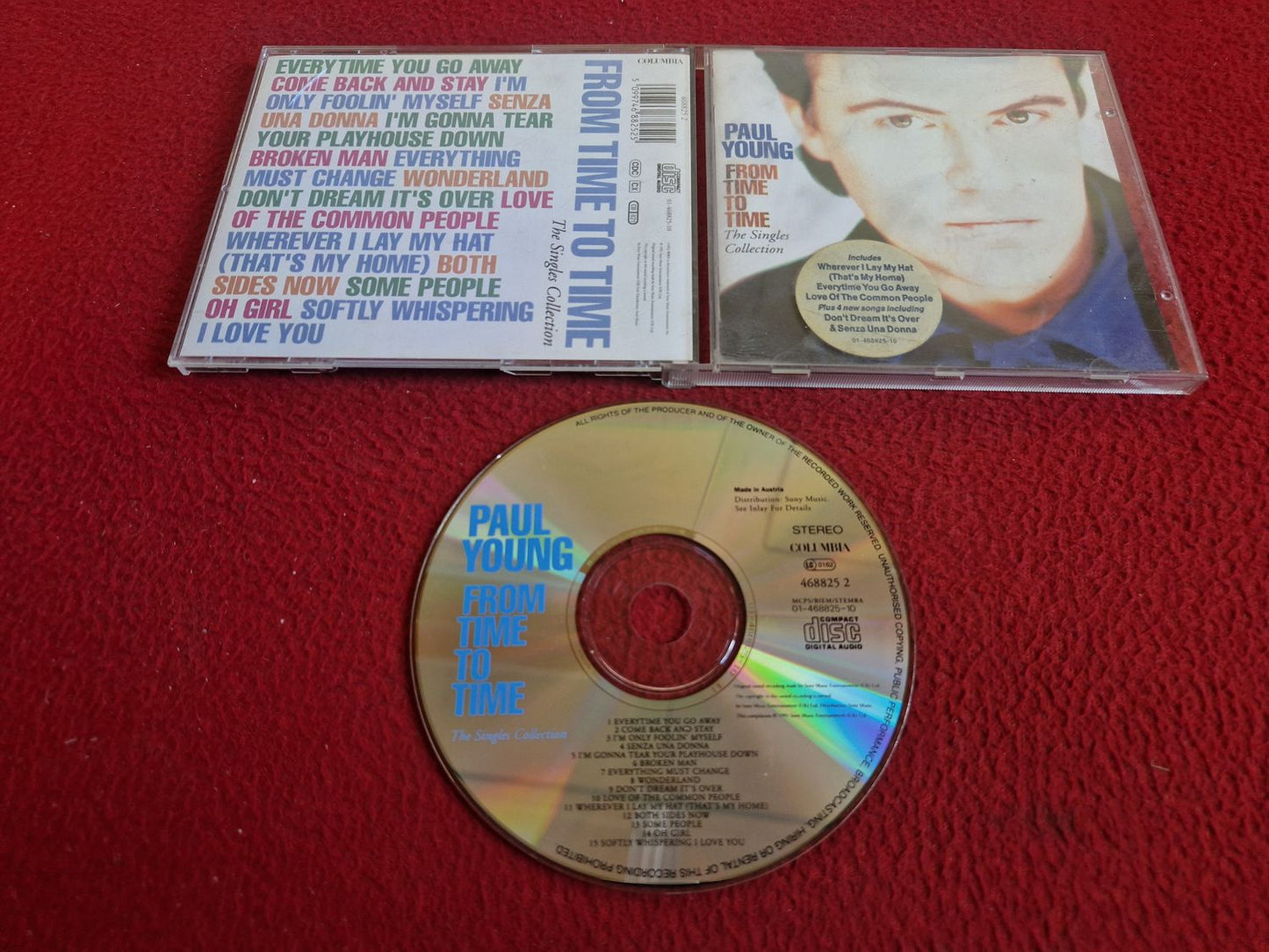 PAUL YOUNG FROM TIME TO TIME CD