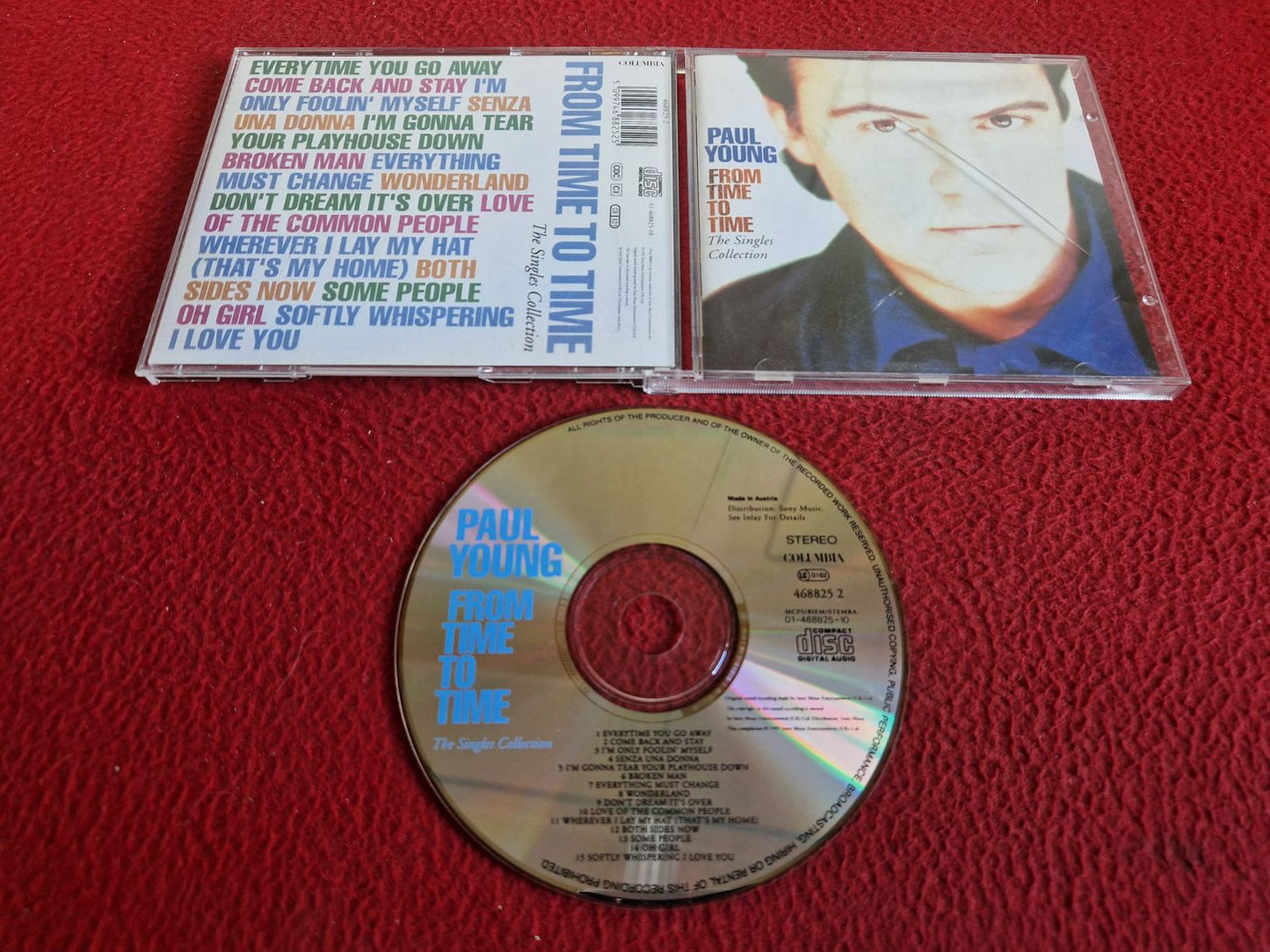 PAUL YOUNG FROM TIME TO TIME THE SINGLES COLLECTION CD