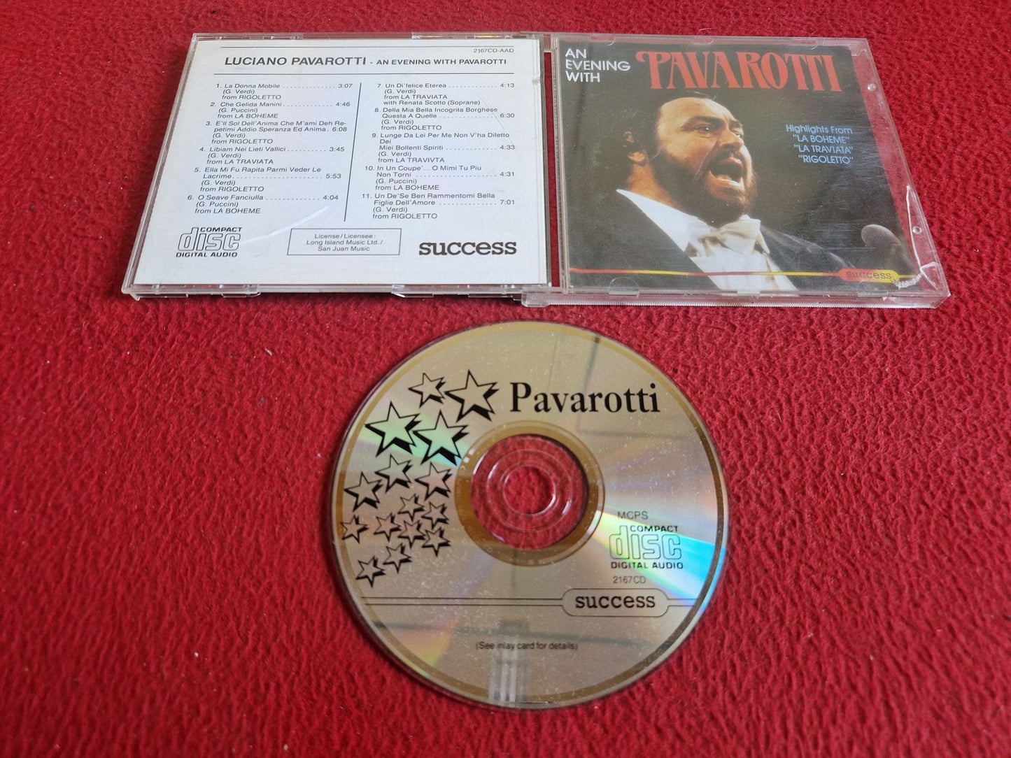 PAVAROTTI AN EVENING WITH CD