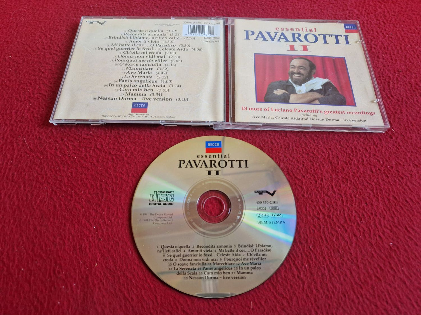 PAVAROTTI ESSENTIAL II CD