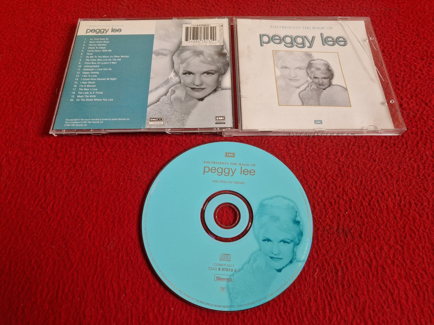 PEGGY LEE EMI PRESENTS THE MAGIC OF CD