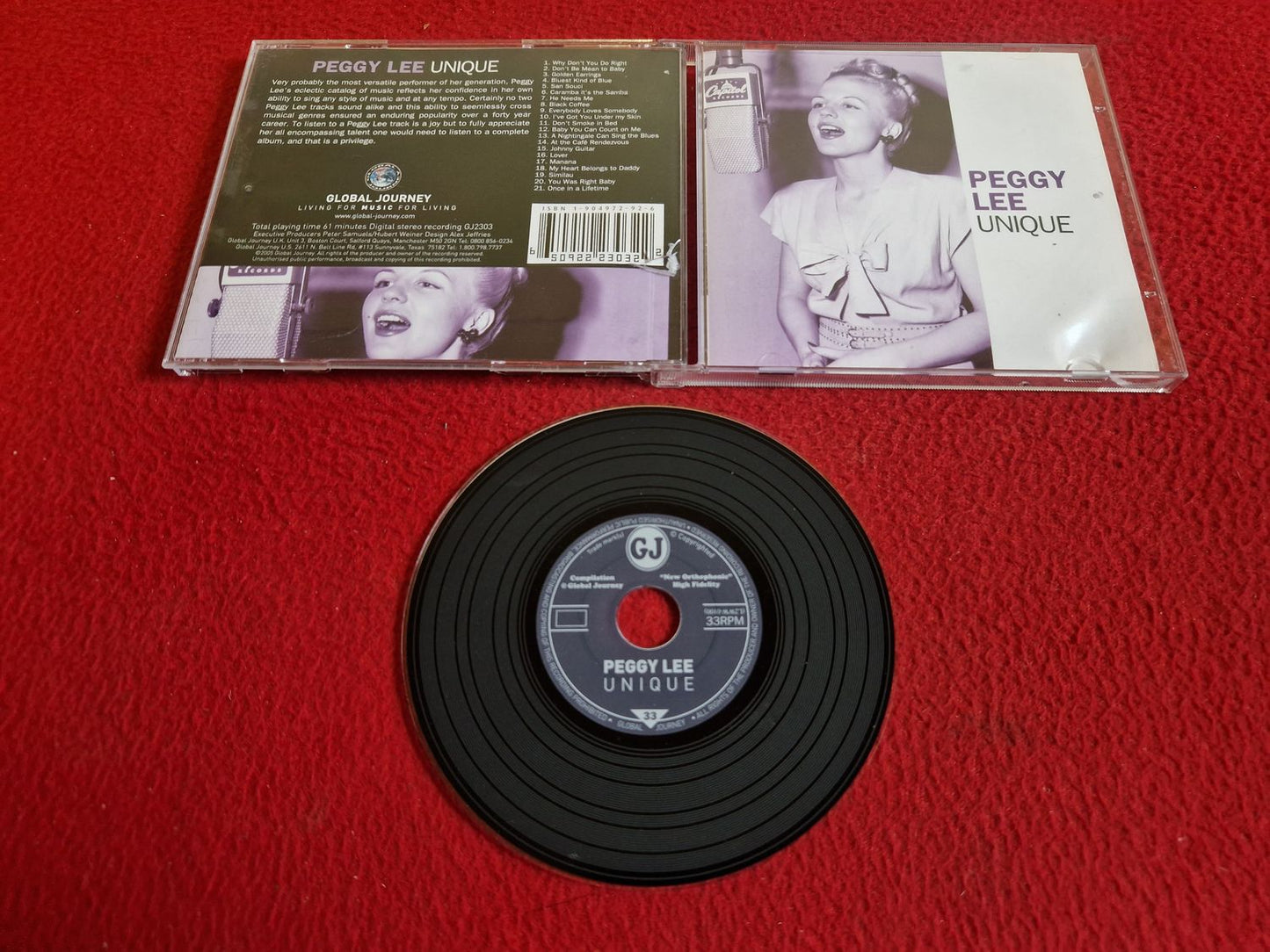 PEGGY LEE UNIQUE CD