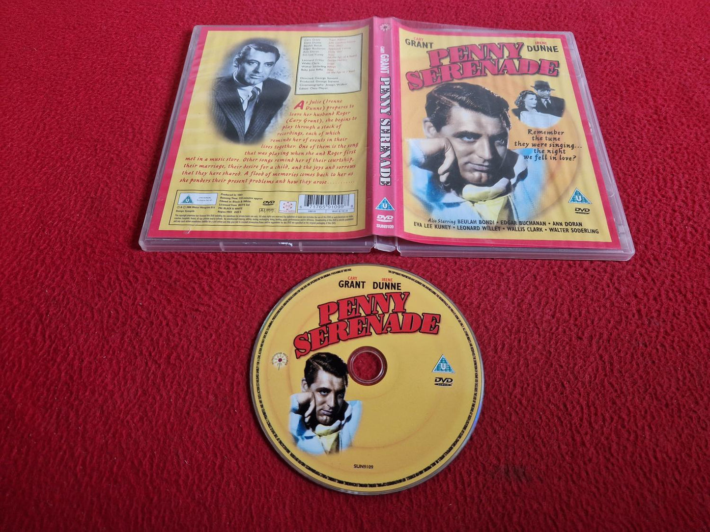 PENNY SERENADE DVD