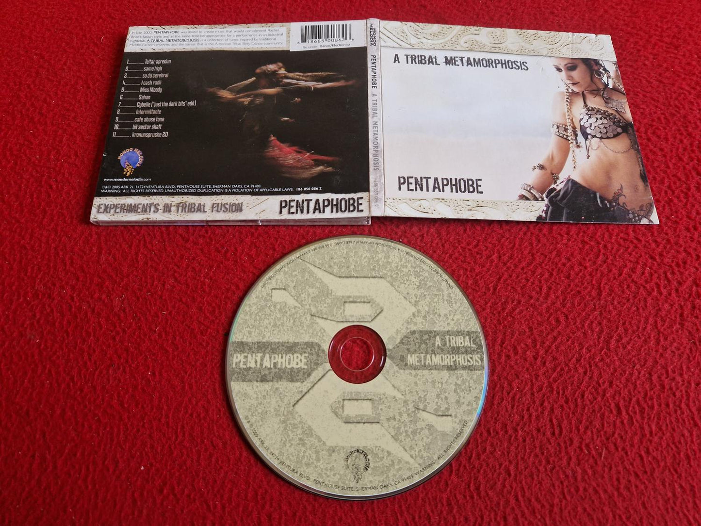 PENTAPHOBE A TRIBAL METAMORPHOSIS CD