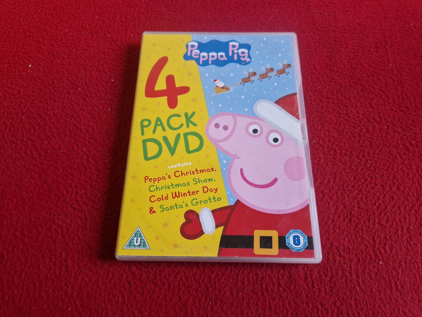 PEPPA PIG 4 PACK BOX DVD