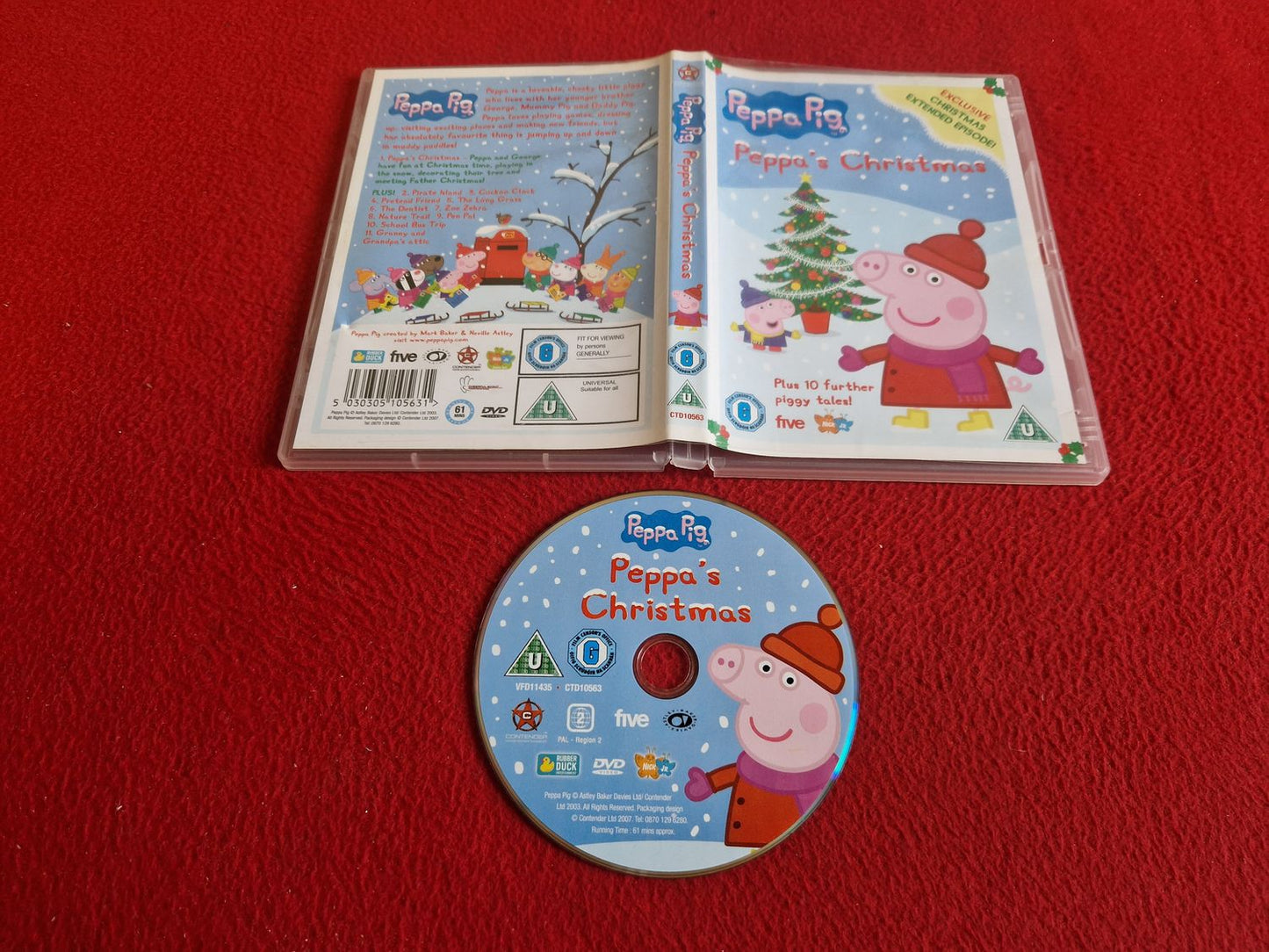 PEPPA PIG PEPPA'S CHRISTMAS DVD