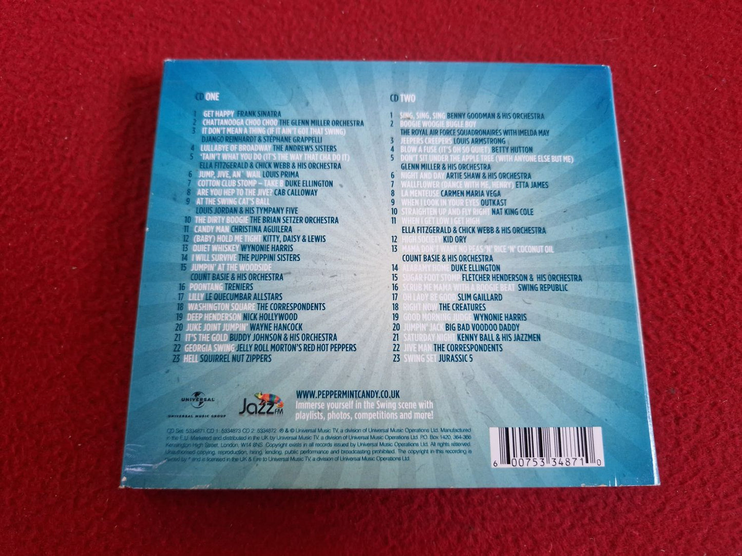 PEPPERMINT CANDY CD BOX