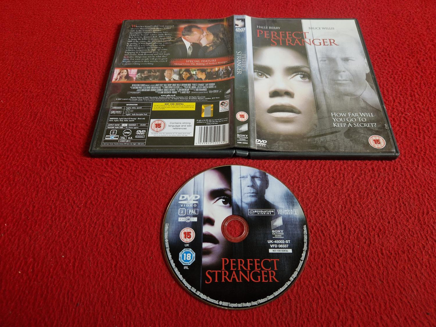 PERFECT STRANGER DVD