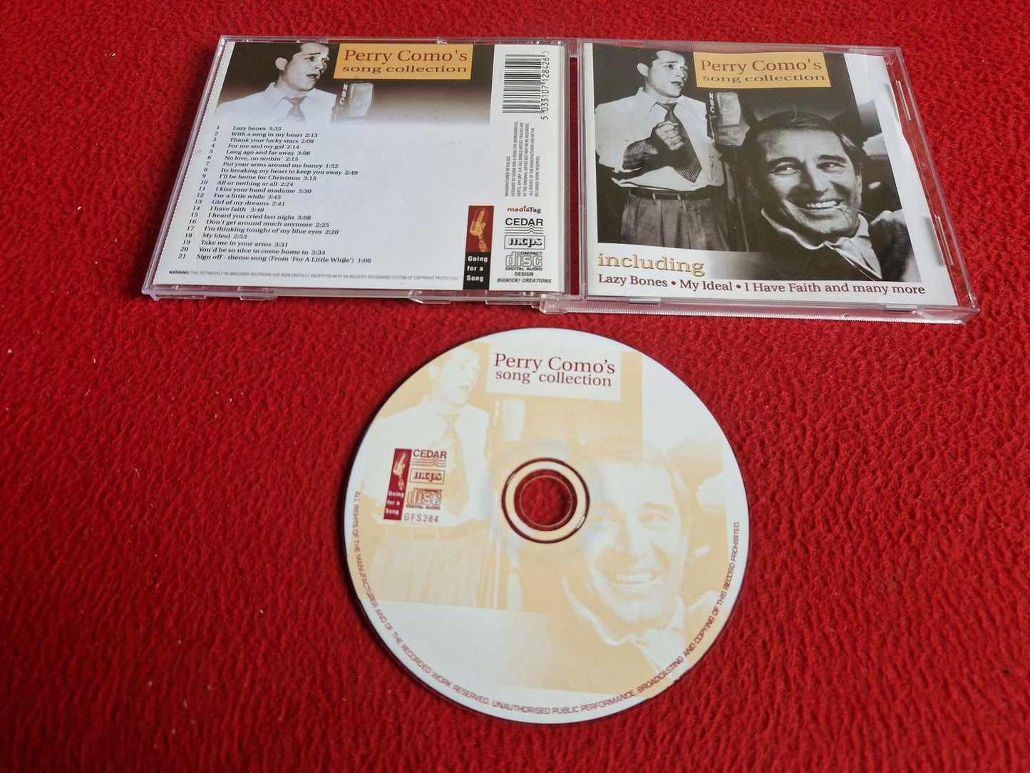PERRY COMO SONG COLLECTION CD