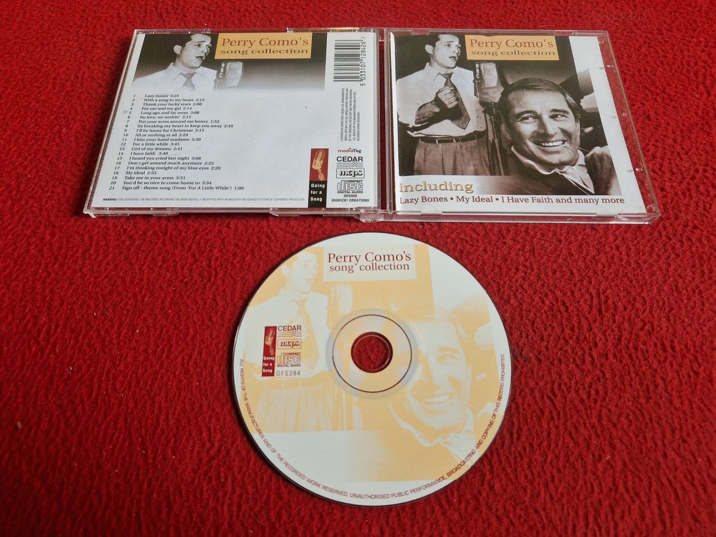 PERRY COMO SONG COLLECTION CD