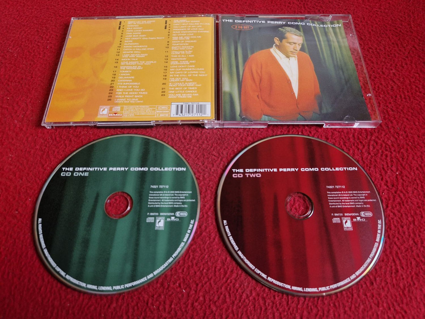PERRY COMO THE DEFINITIVE PERRY COMO COLLECTION CD