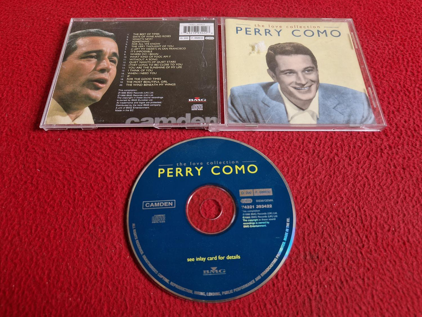 PERRY COMO THE LOVE COLLECTION CD