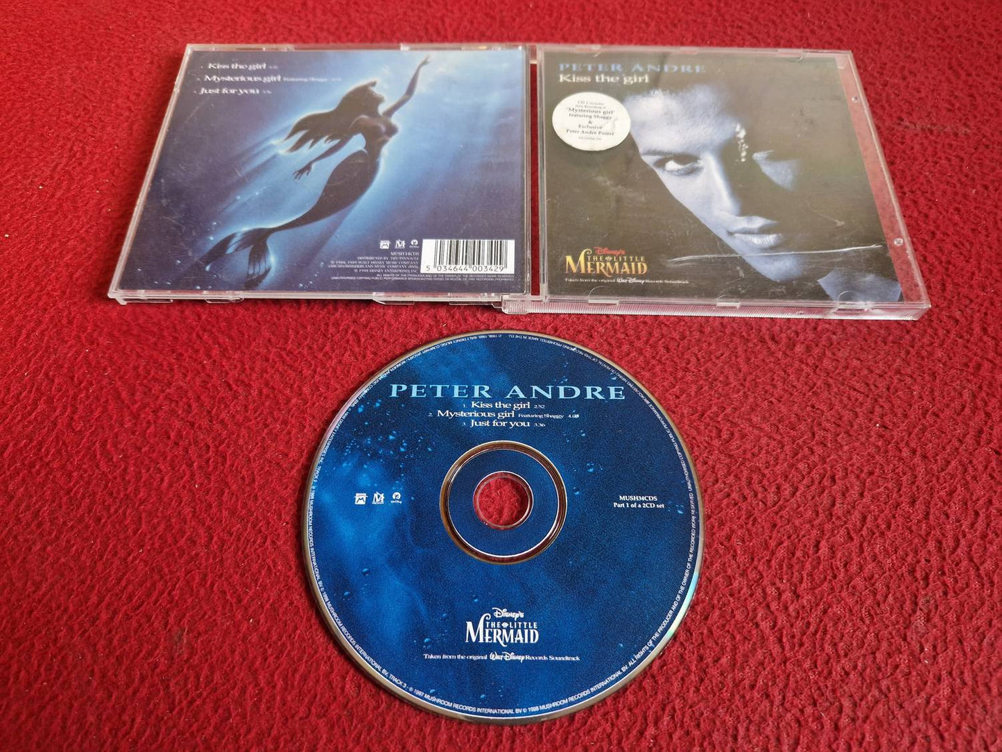 PETER ANDRE KISS THE GIRL CD