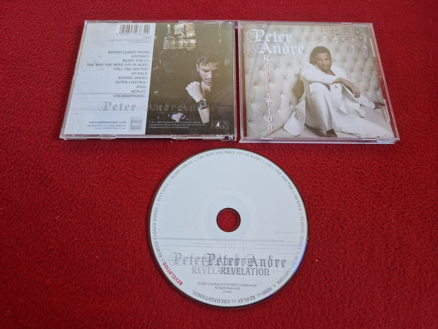 PETER ANDRE REVELATION CD