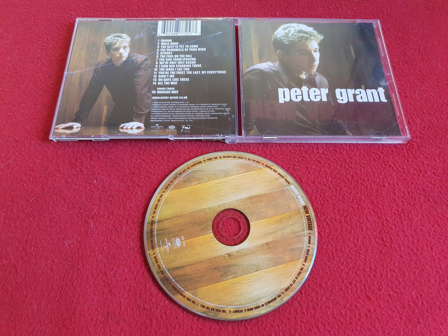 PETER GRANT NEW VINTAGE till CD