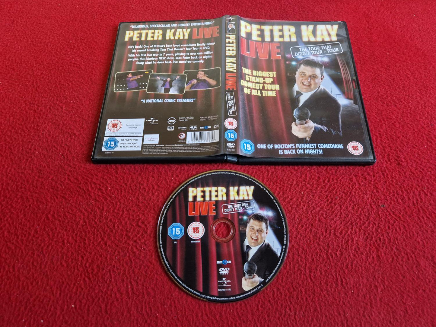 PETER KAY LIVE - THE TOUR THAT DIDN'T TOUR TOUR DVD