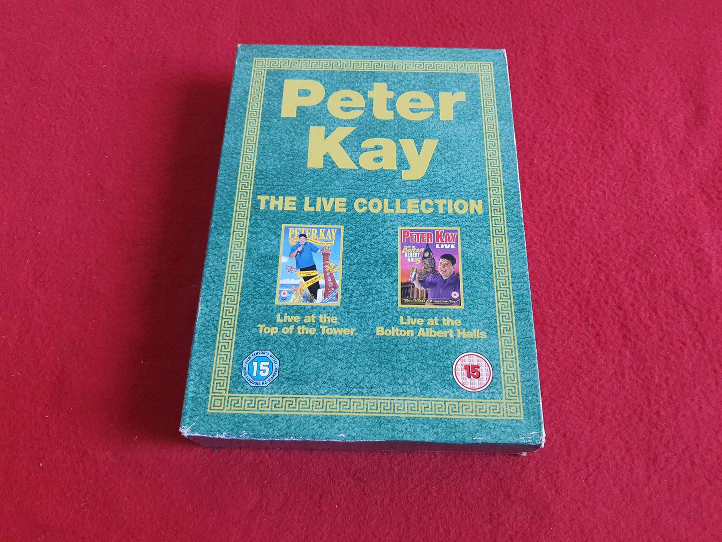 PETER KAY THE LIVE COLLECTION BOX till DVD