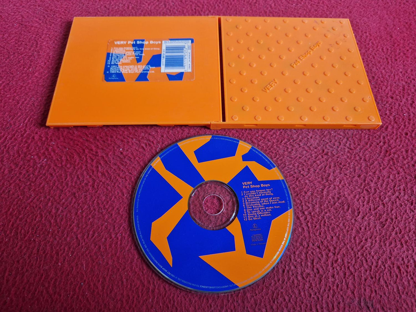 PET SHOP BOYS VERY CD