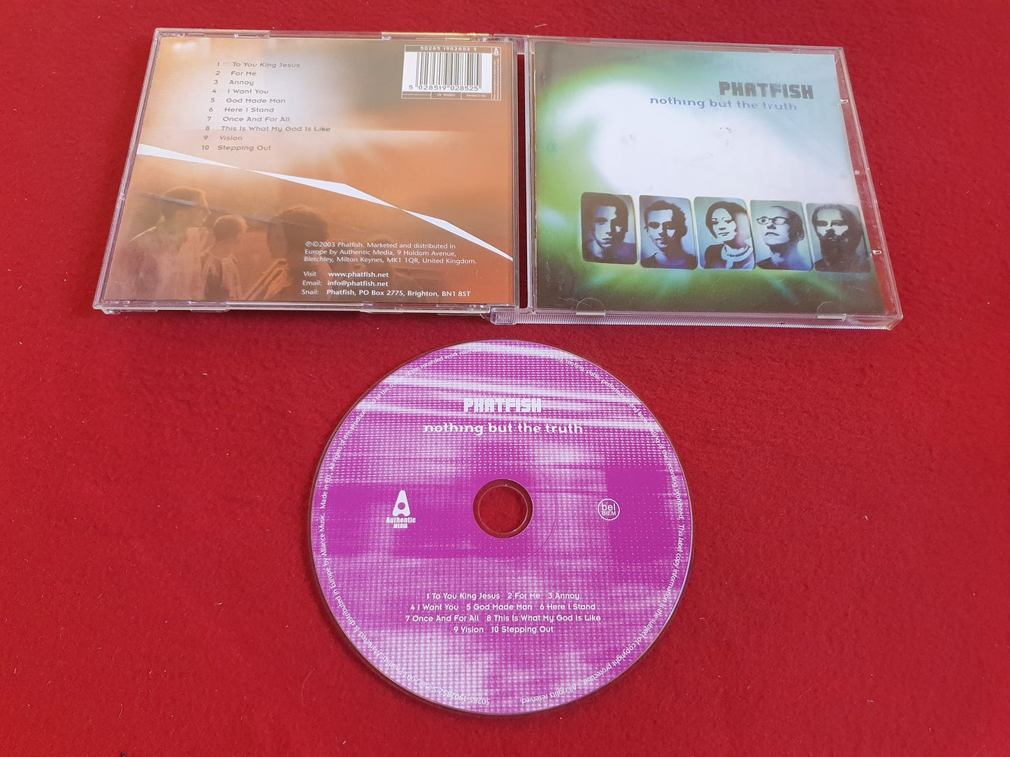 PHATFISH NOTHING BUT THE TRUTH till CD