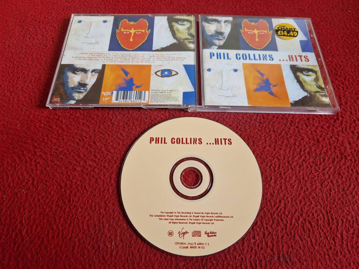 PHIL COLLINS ...HITS CD