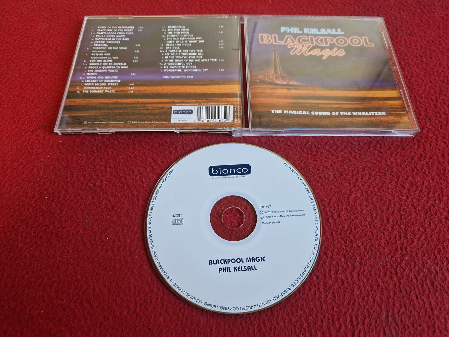 PHIL KELSALL BLACKPOOL MAGIC CD