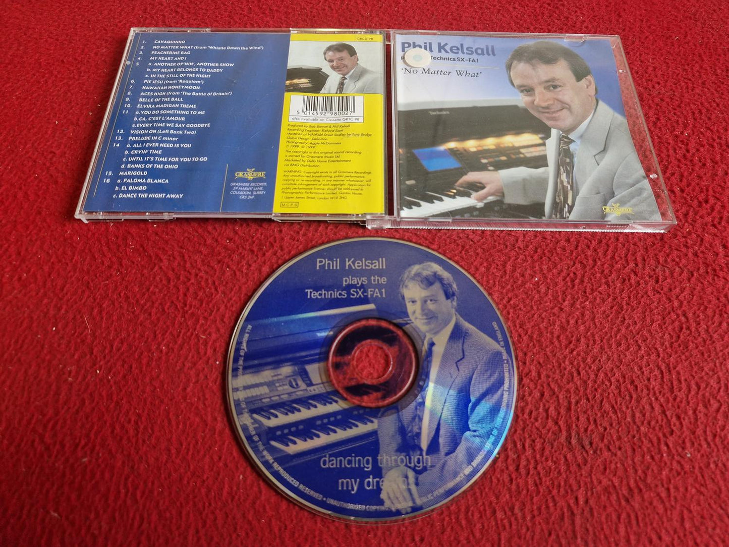 PHIL KELSALL PLAYS THE TECHNICS SX-FA1 CD