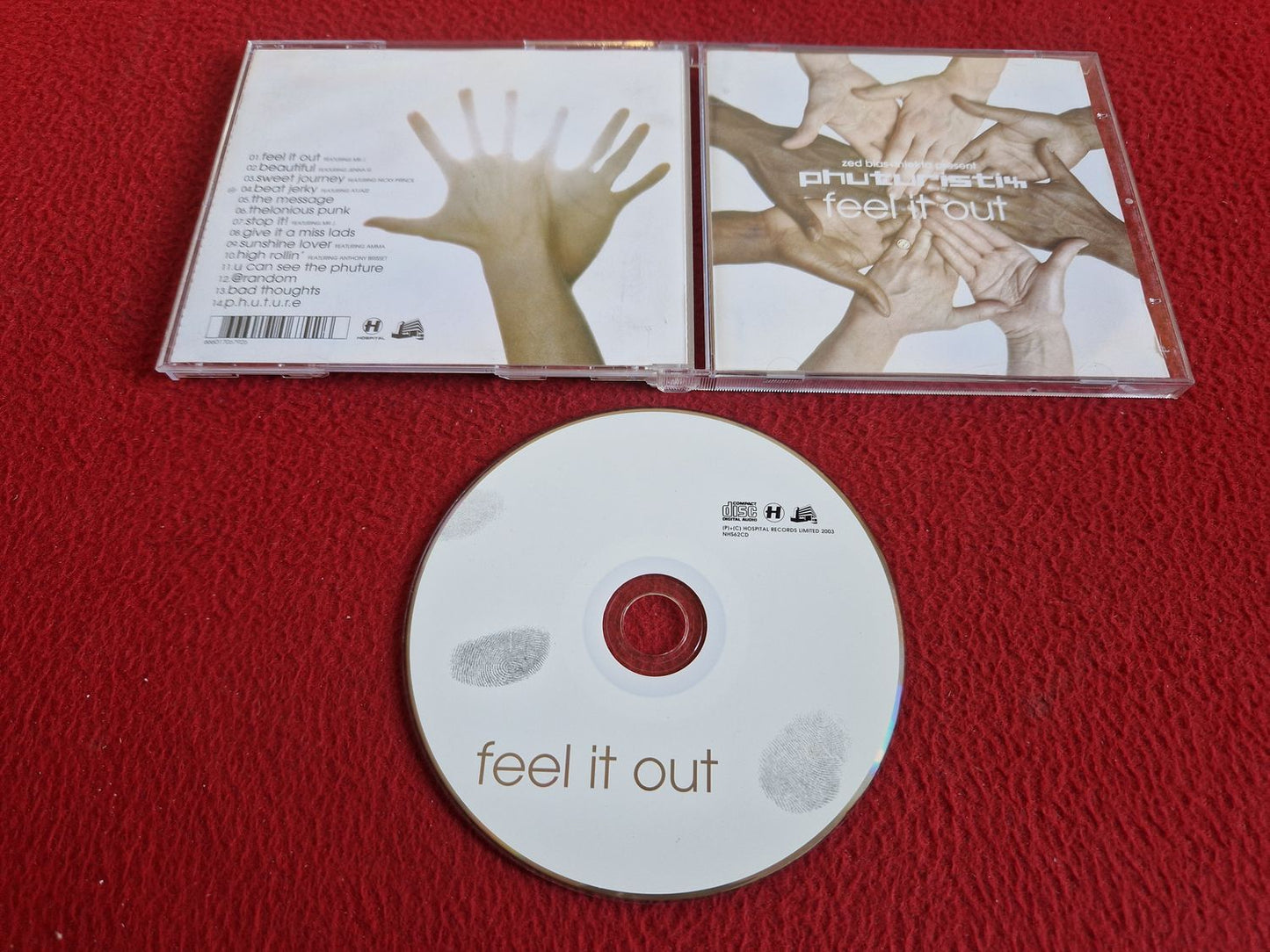 PHUTURISTIX FEEL IT OUT CD