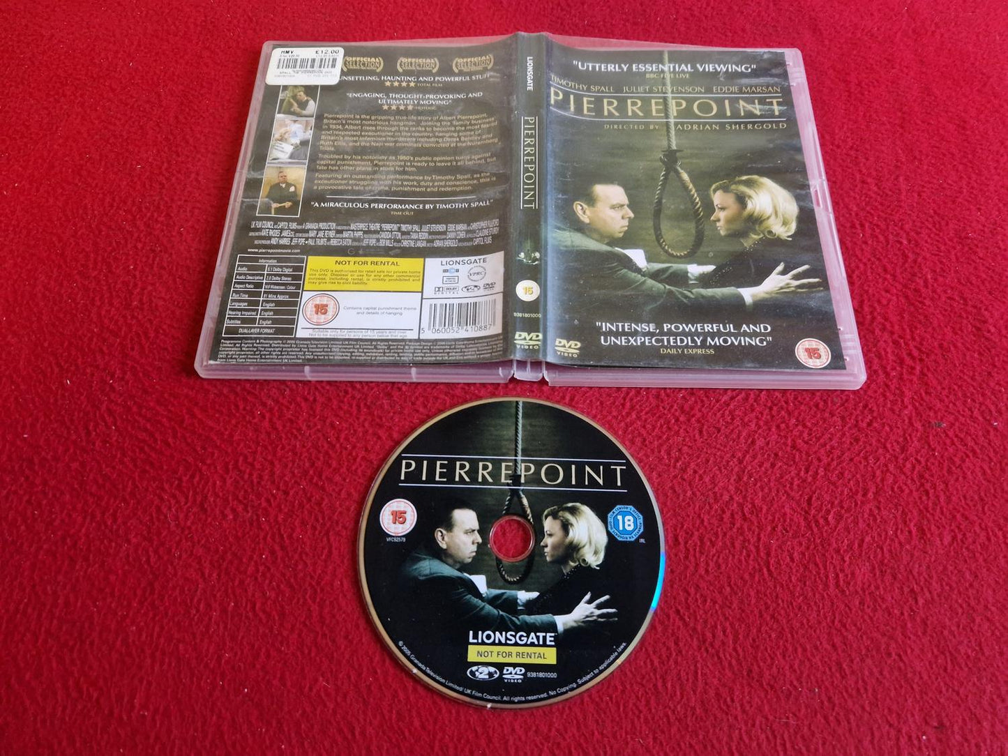 PIERREPOINT DVD