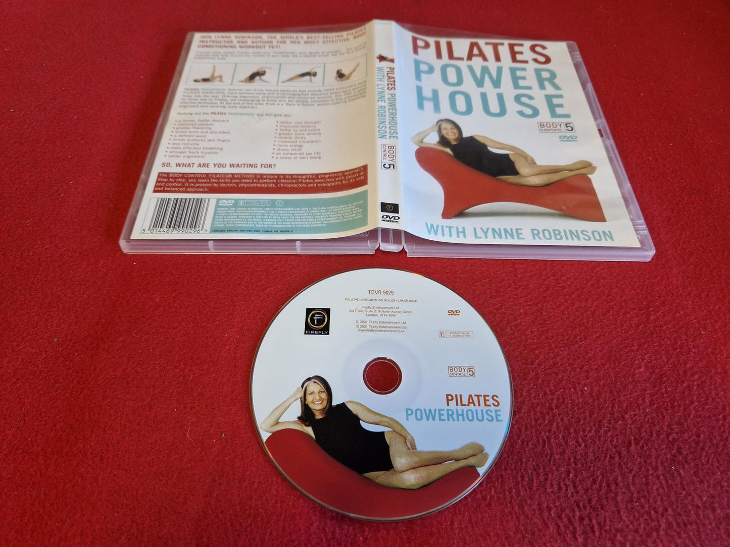 PILATES POWER HOUSE WITH LYNNE ROBINSON till DVD