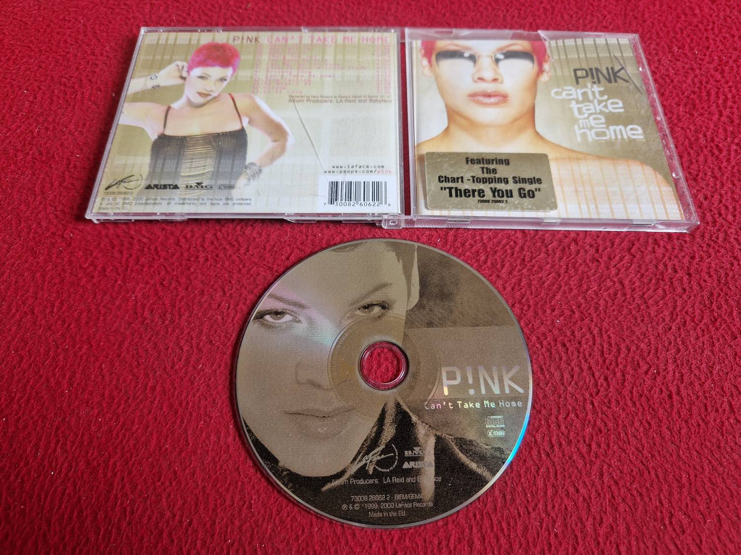 PINK CAN'T TAKE ME HOME CD