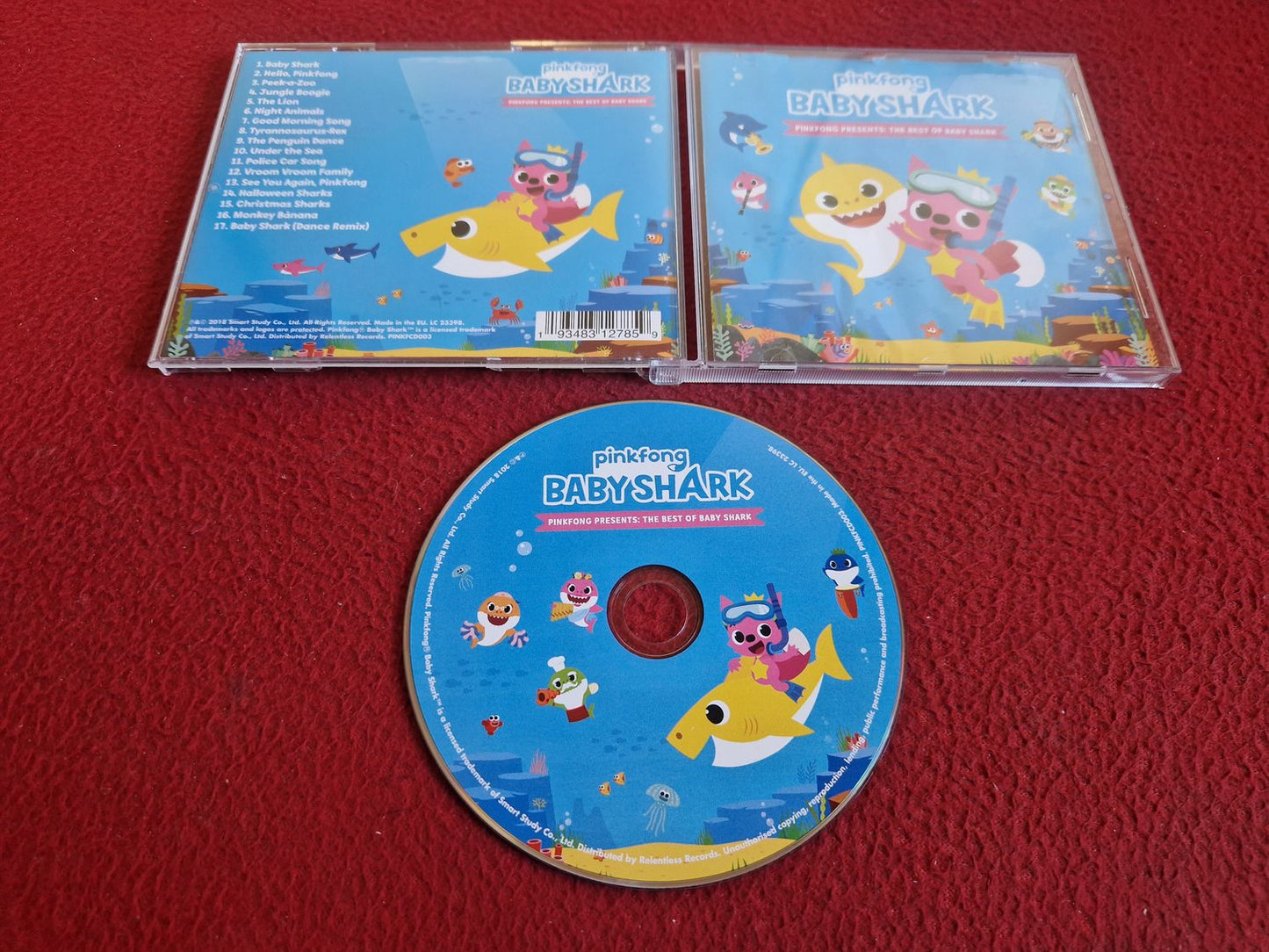 PINKFONG BABY SHARK THE BEST OF CD