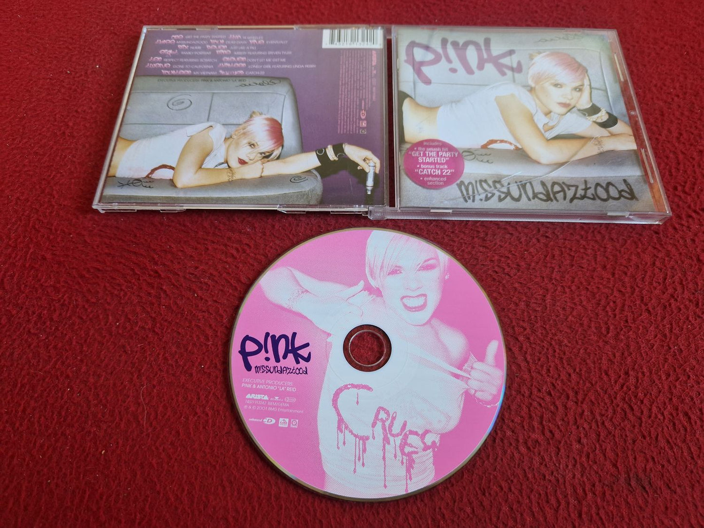 PINK MISSUNDAZTOOD CD