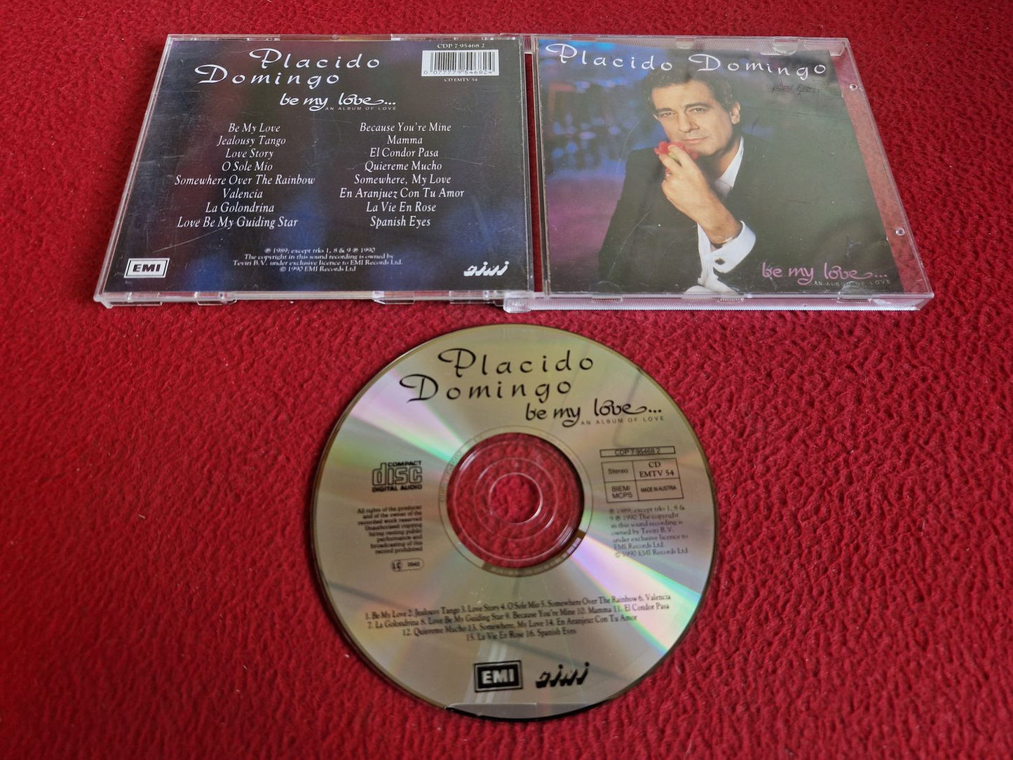 PLACIDO DOMINGO BE MY LOVE CD