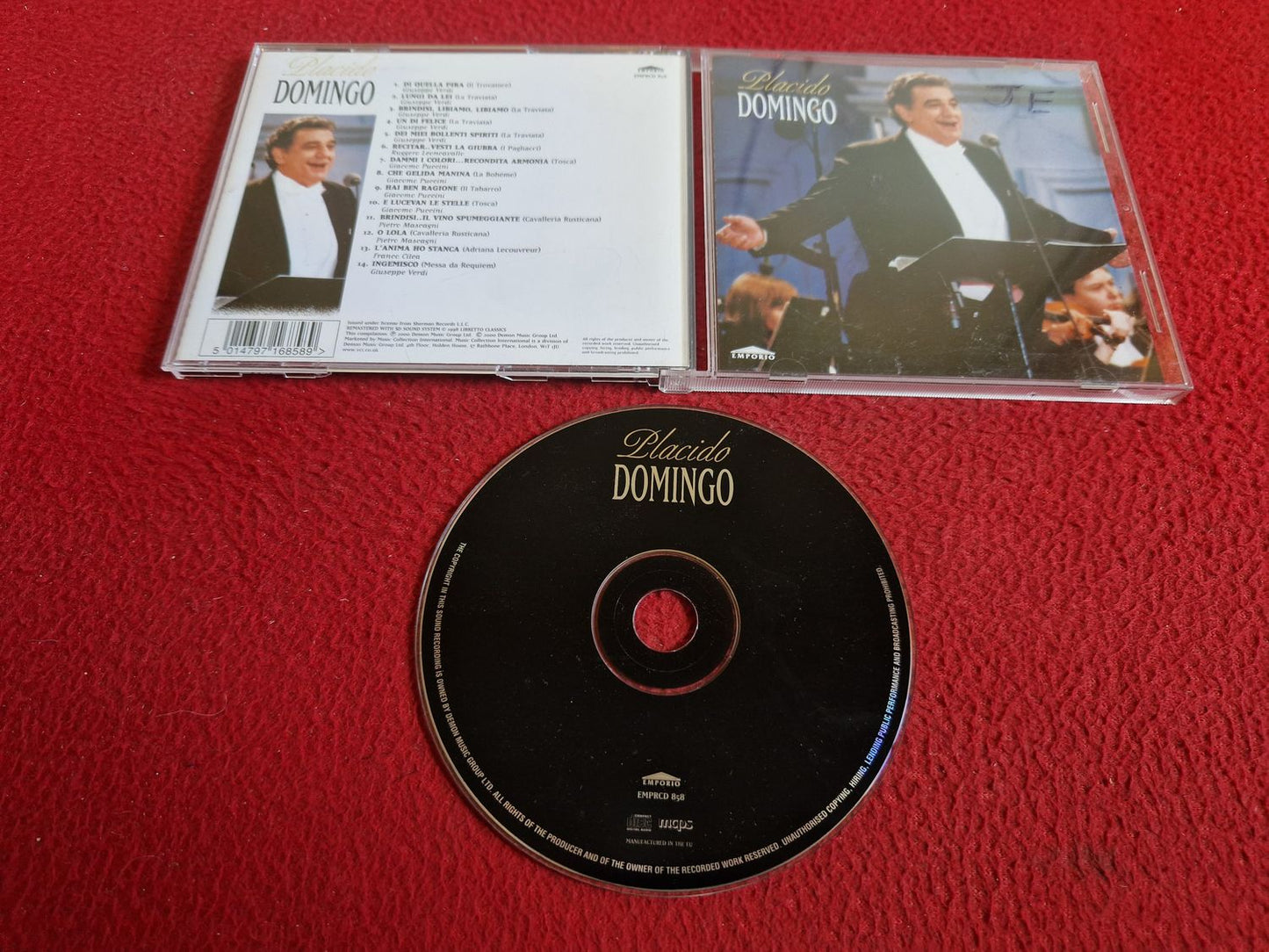PLACIDO DOMINGO - PLACIDO DOMINGO CD