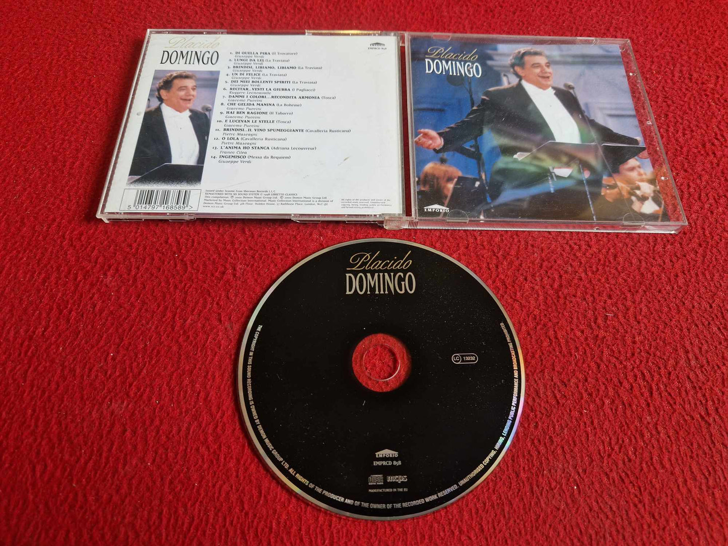 PLACIDO DOMINGO - PLACIDO DOMINGO CD