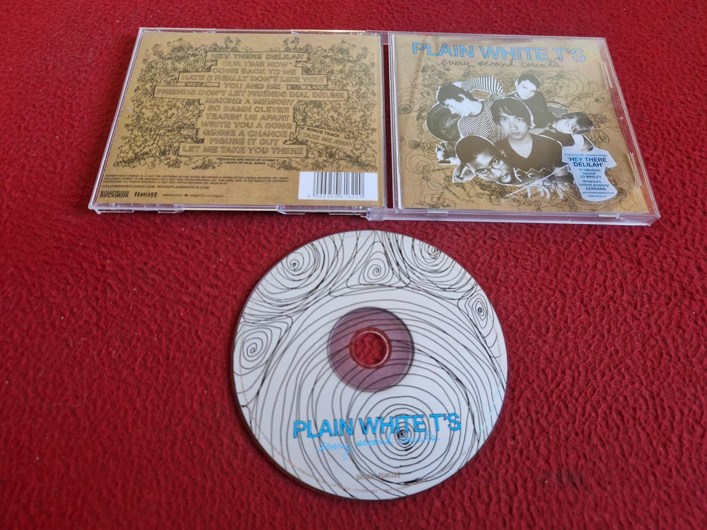 PLAIN WHITE T'S EVERY SECOND COUNTS CD