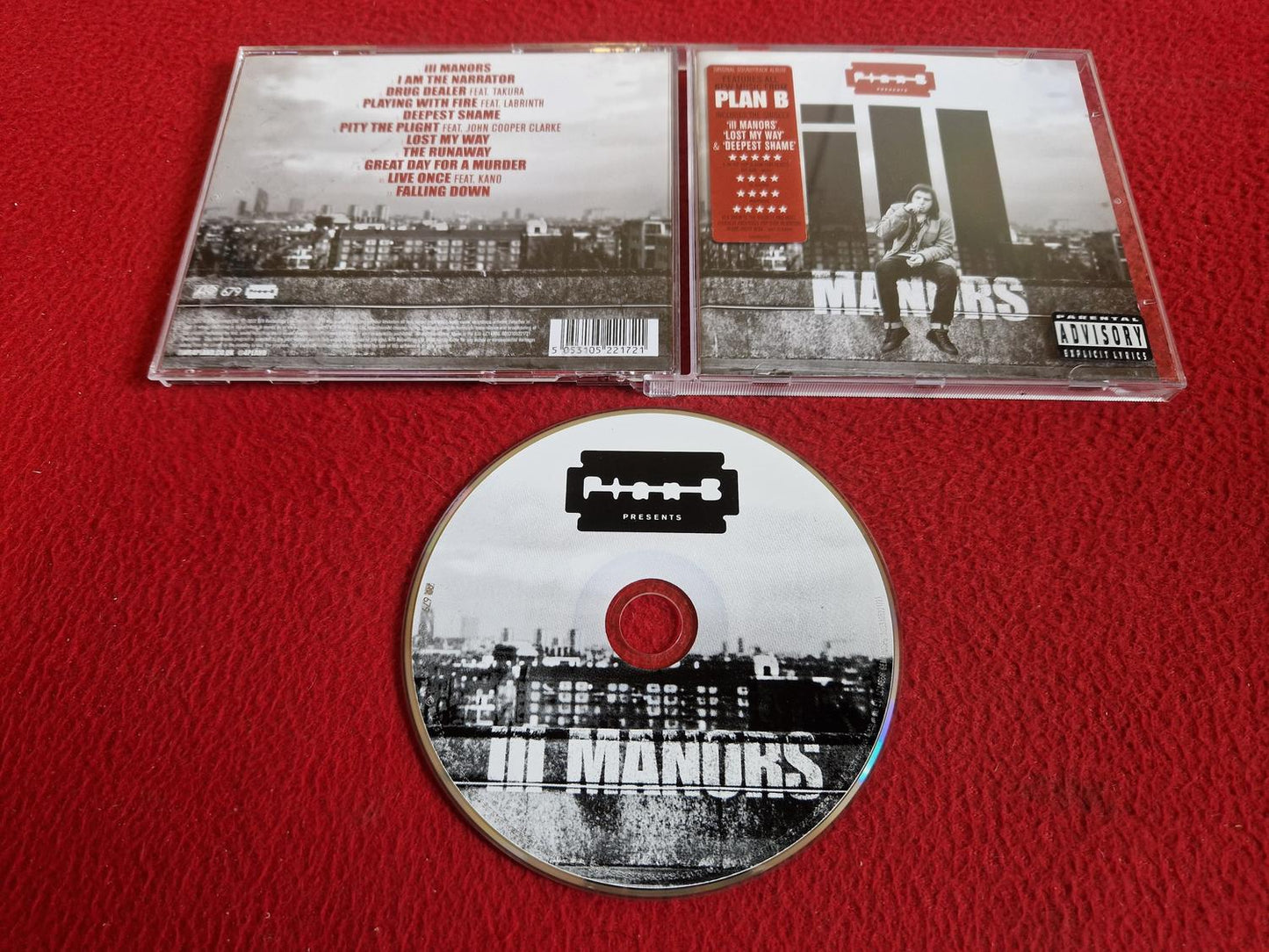 PLAN B ILL MANOR CD