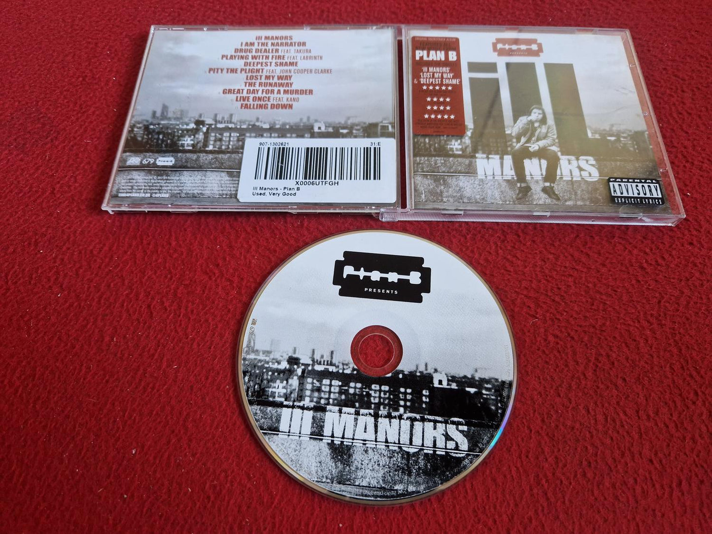 PLAN B ILL MANORS CD