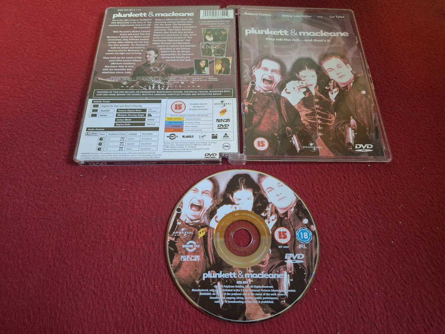 PLUNKETT & MACLEANE DVD