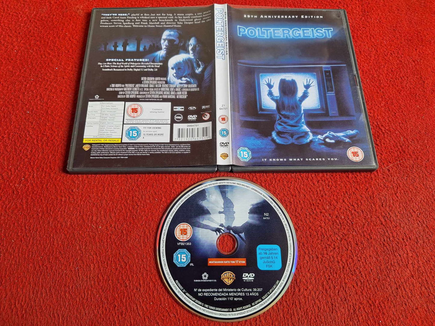 POLTERGEIST DVD